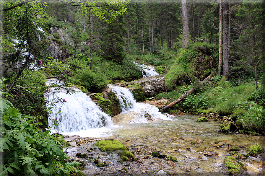 foto Cascate alte in Vallesinella